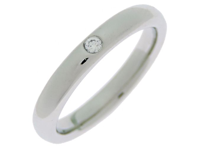 Tiffany & Co. Elsa Peretti Stacking Band Diamond Ring