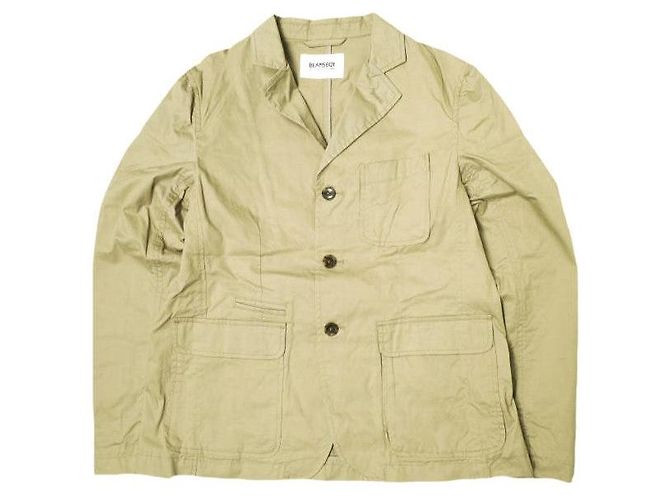 Autre Marque Giacca in cotone Dump3Button BEAMS BOY Beige