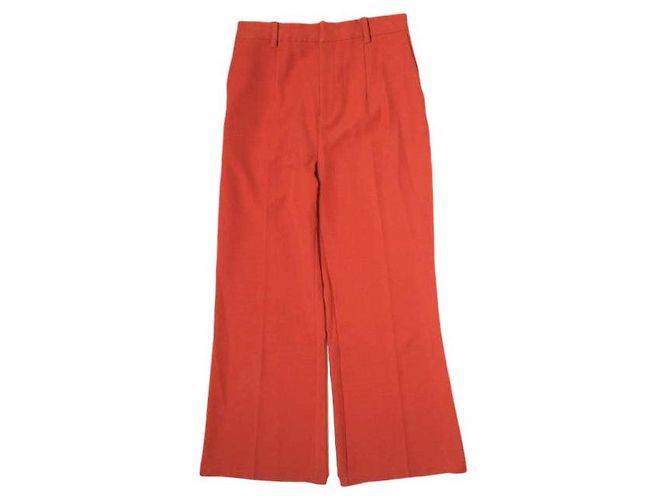Autre Marque Calças Flare Stretch Ray BEAMS Laranja