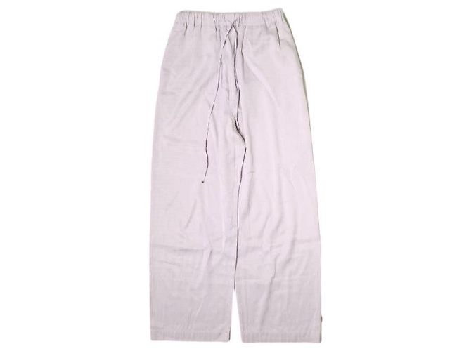 Autre Marque Calças de Algodão Cupro Demi-Luxe BEAMS Roxo Lavanda