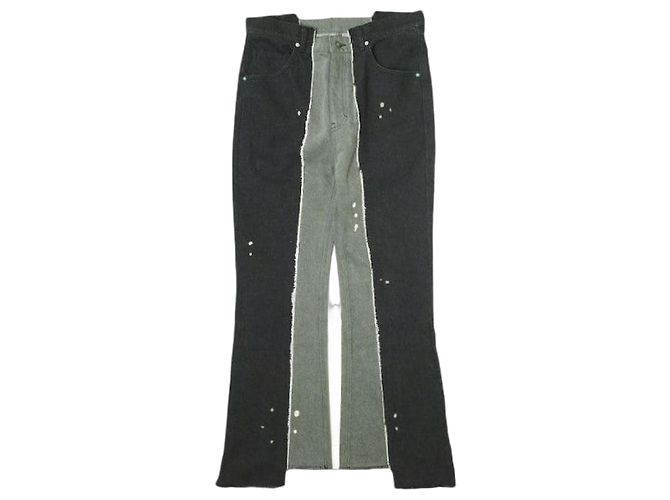 Autre Marque Pantalones de denim FLARE Danke Schon reDNM+1 Negro