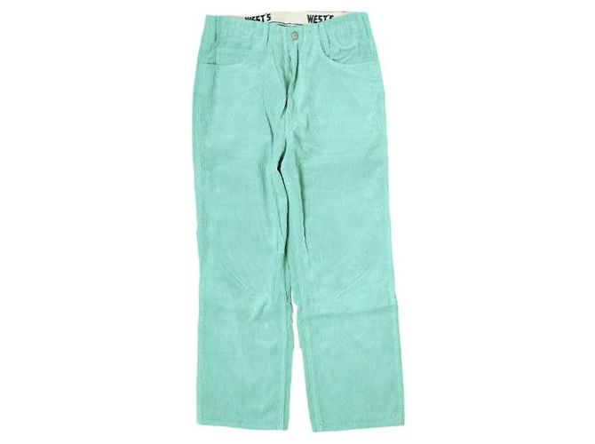 Autre Marque Pantalones de pana WESTOVERALLS 817F Pantalones de algodón Verde