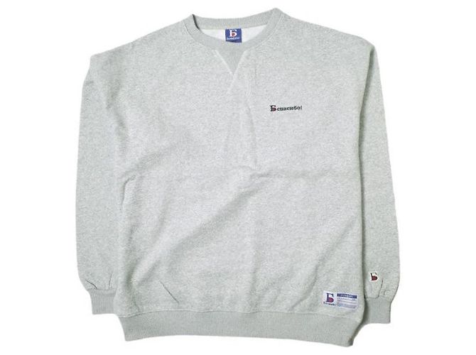 Autre Marque Moleton de algodão com bordado de logo Danke Schon 24SS Cinza
