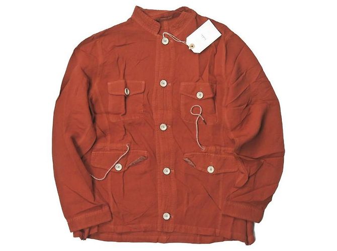 Autre Marque bukht SAFARI JACKET OJO+ Rayon Jacket Orange