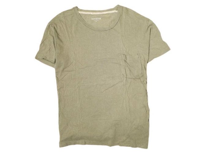 Autre Marque Camiseta de algodão com bolso nonnative Verde Caqui
