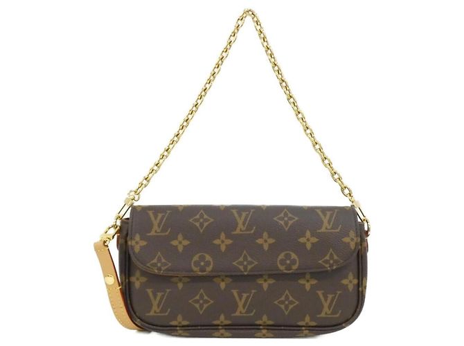 Bolsa de Ombro Louis Vuitton Monogram Wallet on Chain Ivy M81911