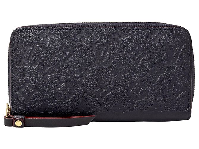 Carteira Longa Monogram Empreinte Louis Vuitton Vermelho