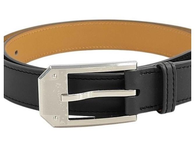 Cintura Hermès Andy 26 Blu e Oro D'oro