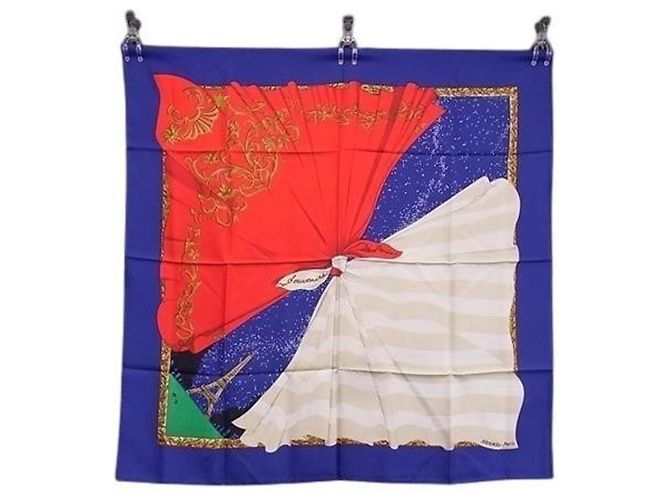 Bufanda de seda Souvenirs de Paris de Hermès Multicolor