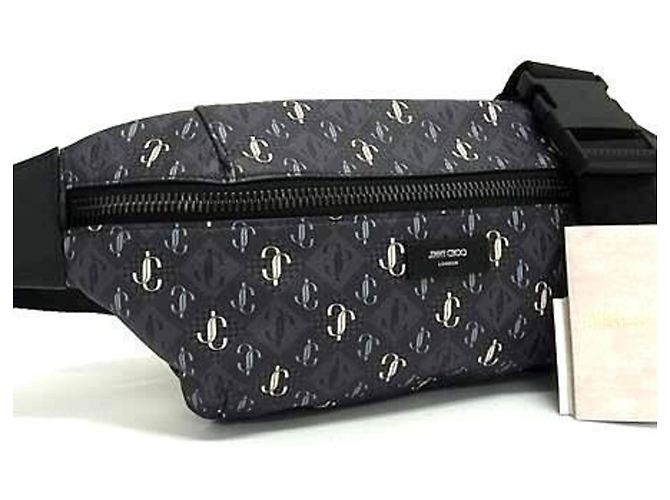 Sac banane gris Jimmy Choo Marron