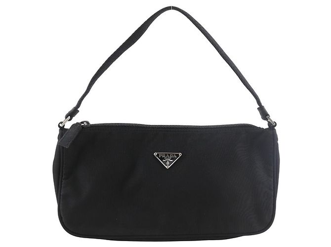 Prada Nylon Pouch Schwarz 