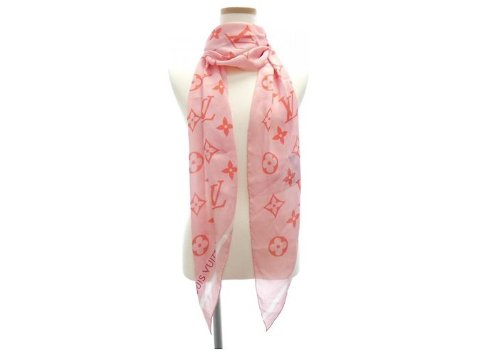 Seidenschal Louis Vuitton Pink