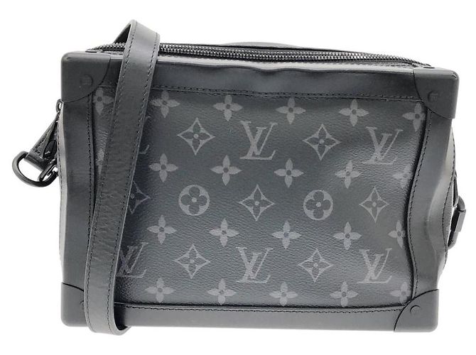Louis Vuitton Monogram Eclipse Shoulder Bag Black