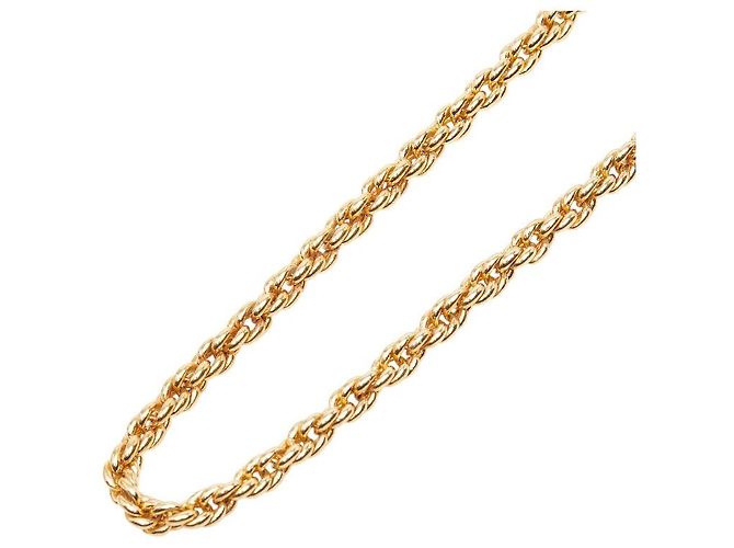 Christian Dior Collar Dior Dorado Metálico