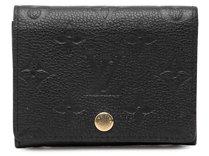 Visitenkartenetui Monogram Empreinte Louis Vuitton Schwarz