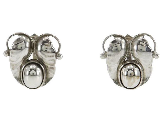 Autre Marque Brincos de prata 925 Georg Jensen