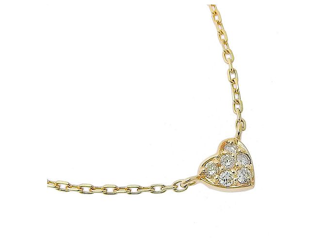 Autre Marque Collier 4℃ Cœur K10 Doré