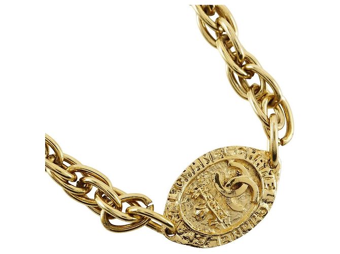 Timeless Collar Coco Mark de Chanel Dorado