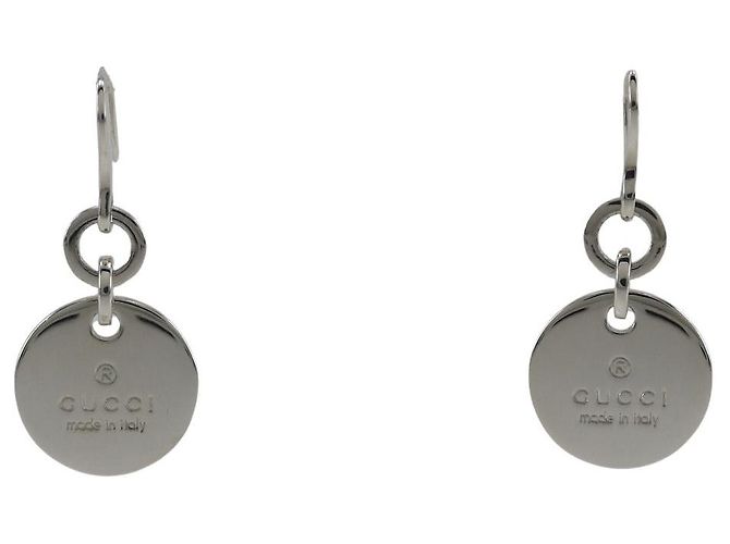 Pendientes de Plata 925 con Logo de Gucci