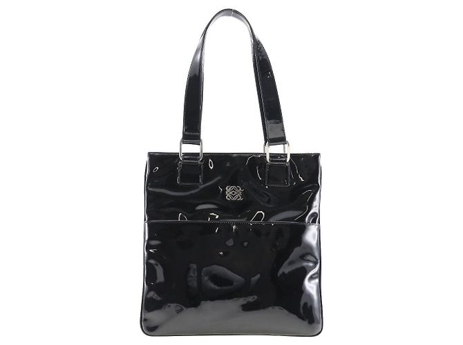 Loewe Anagram Email 2-Wege Tote Bag Schwarz