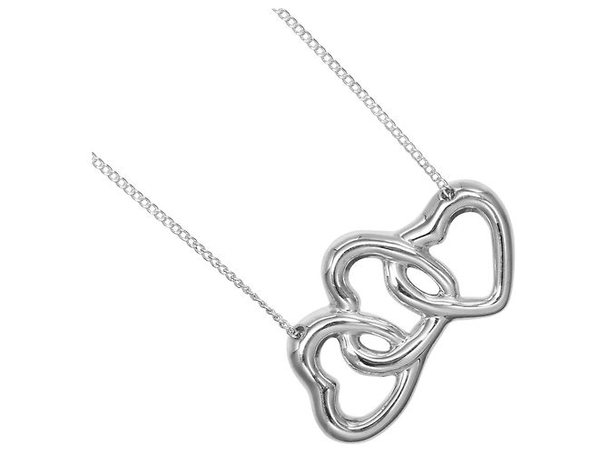 Tiffany & Co Collar Triple Corazón de Plata 925 Tiffany&Co.