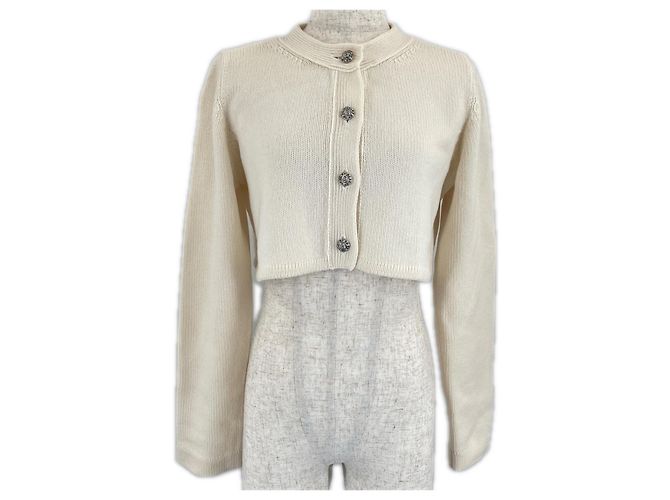 Autre Marque Cardigan in cashmere FOXEY Bianco