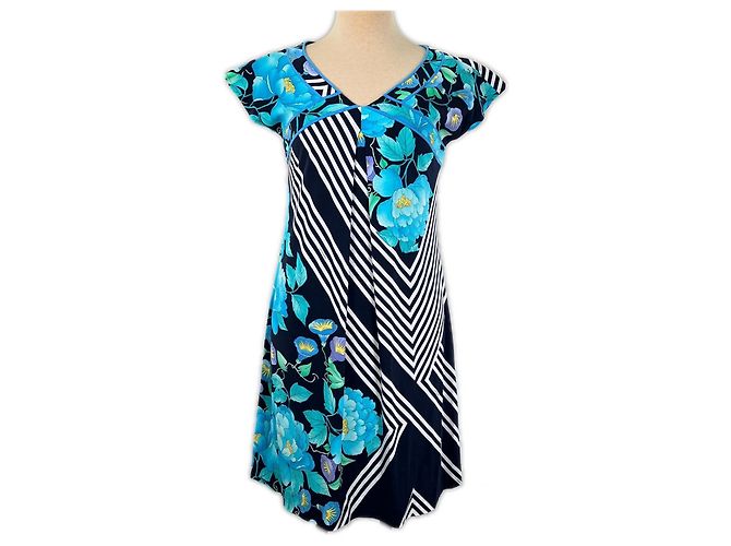 Autre Marque LEONARD FASHION Baumwoll-Einteiler Blau
