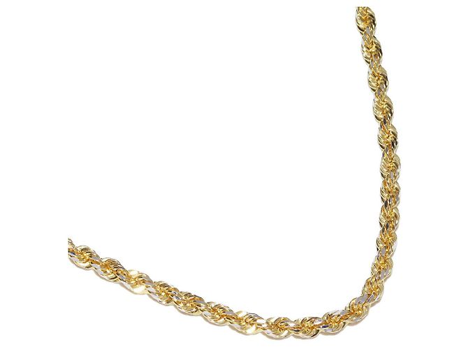 Autre Marque Cadena de collar Au750 Dorado