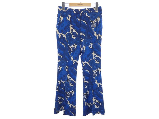 Pantalones Etro Azul Beige