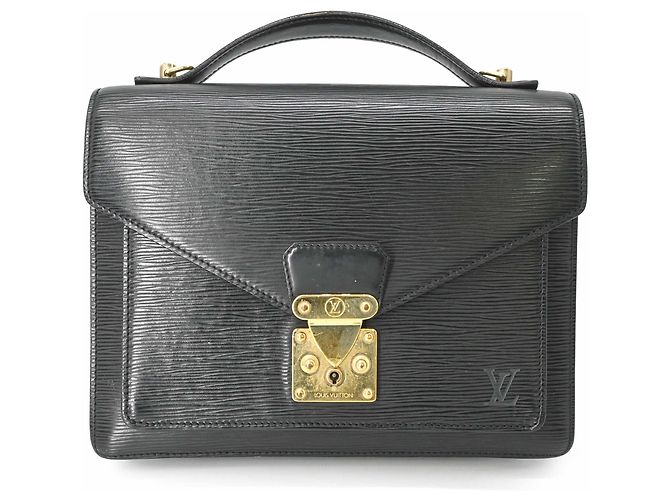 Sac à main Monceau 28 Louis Vuitton Noir