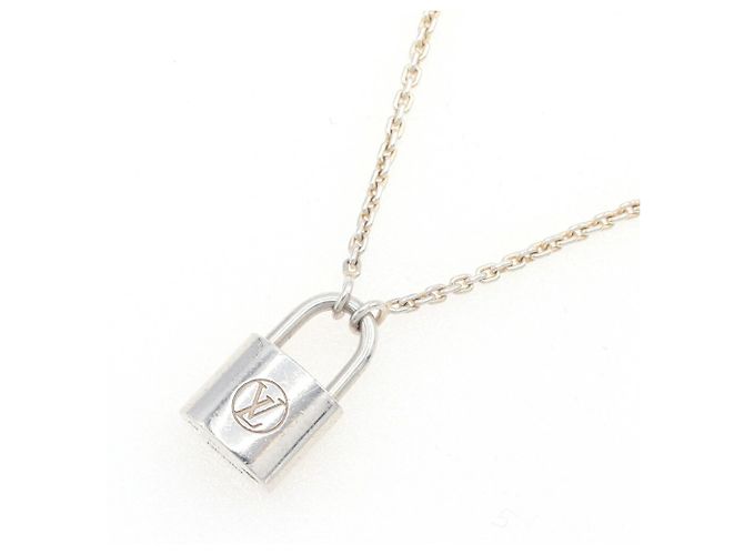 Collar Péndulo Silver Lockit Louis Vuitton Plata