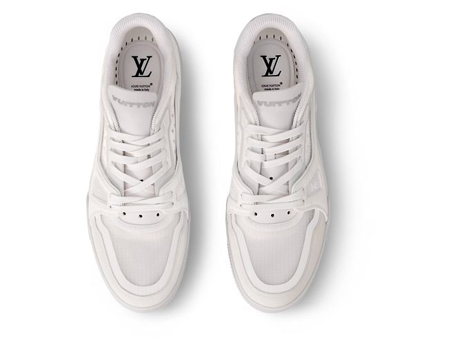 Louis Vuitton Baskets LV Trainer nouvelles Blanc