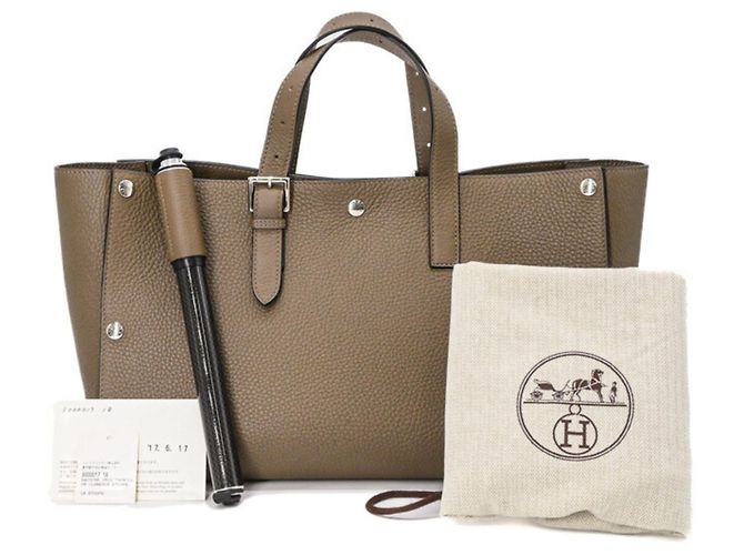 Sac à main Vello Hermès Taupe