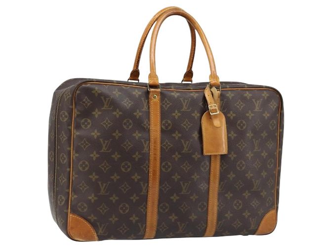 LOUIS VUITTON Bolsa Boston Monograma Sirius 45 M41408 LV Auth bs33563