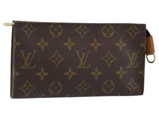 LOUIS VUITTON Monogram Bucket GM Accessory Pouch LV Auth 173759