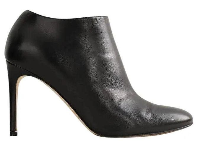 Sergio Rossi Botas de couro preto