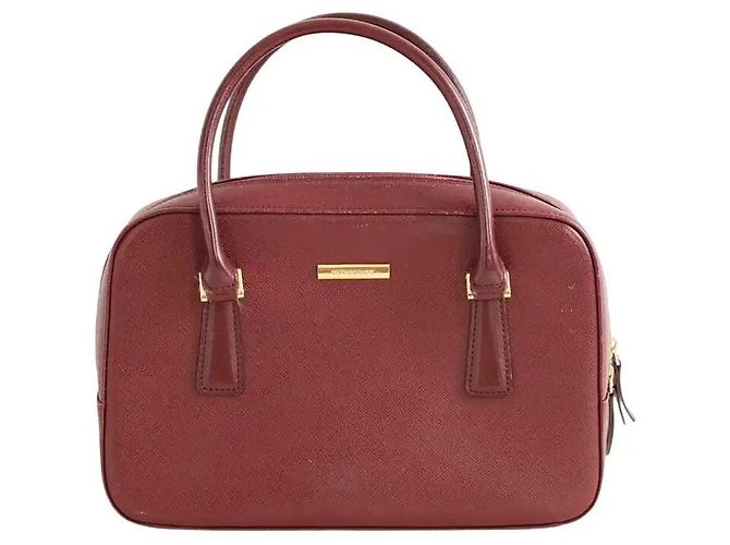 Burberry Bolsa cor de vinho Bordeaux