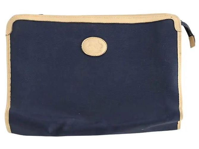Céline Marine clutch Navy blue