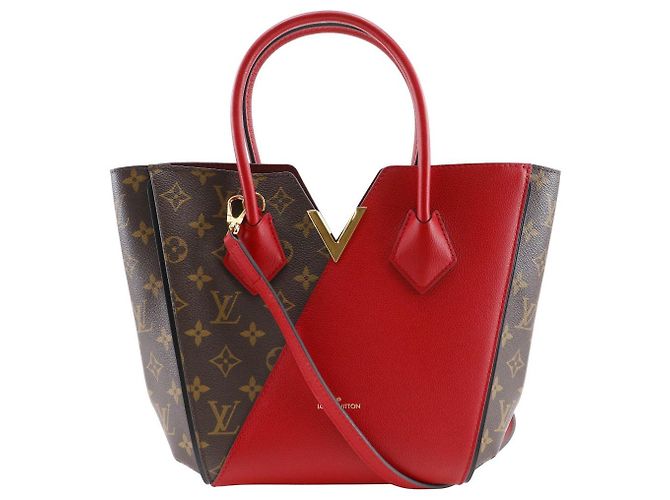 Bolsa 2 em 1 Monogram em couro de bezerro KimonoPM Louis Vuitton Marrom