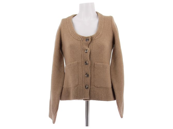 Khaite Brauner Cashmere-Cardigan