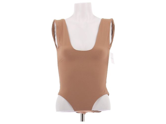Autre Marque Beige Einteiler Badeanzug