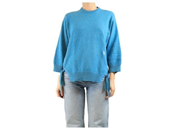 Chloé Blauer Kaschmir-Pullover - Größe S