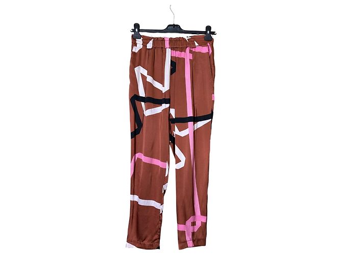 Autre Marque Pantalones de seda Stine Goya Multicolor
