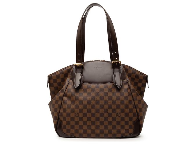 Louis Vuitton Brun Damier Ébène Verona MM Marron