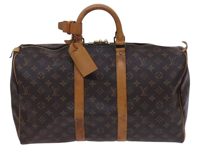 Louis Vuitton Keepall Monogram Canvas 45 Brown