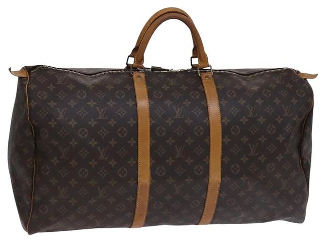 Louis Vuitton Keepall Monogram Canvas 60 Marron