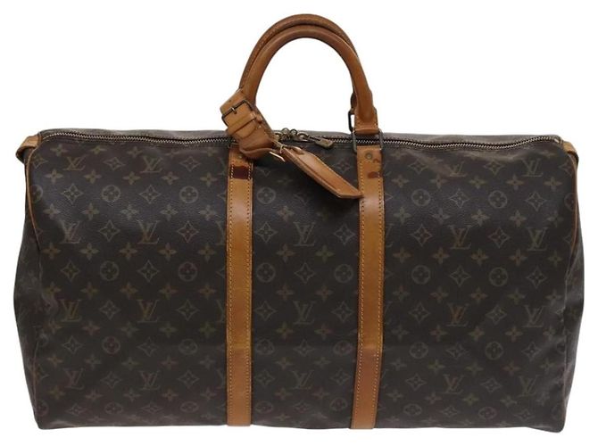 Louis Vuitton Keepall Monogram Canvas 55 Marron