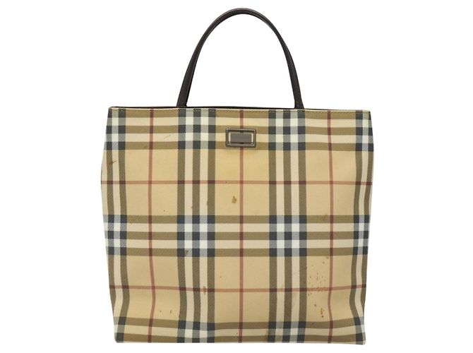 Burberry Nova Check Nova Check Canvas Beige