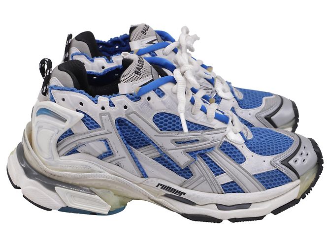 Balenciaga Runner Sneakers in Blue Polyurethane	 Multiple colors