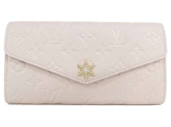 Cartera Sarah Monogram Empreinte Louis Vuitton Rosa